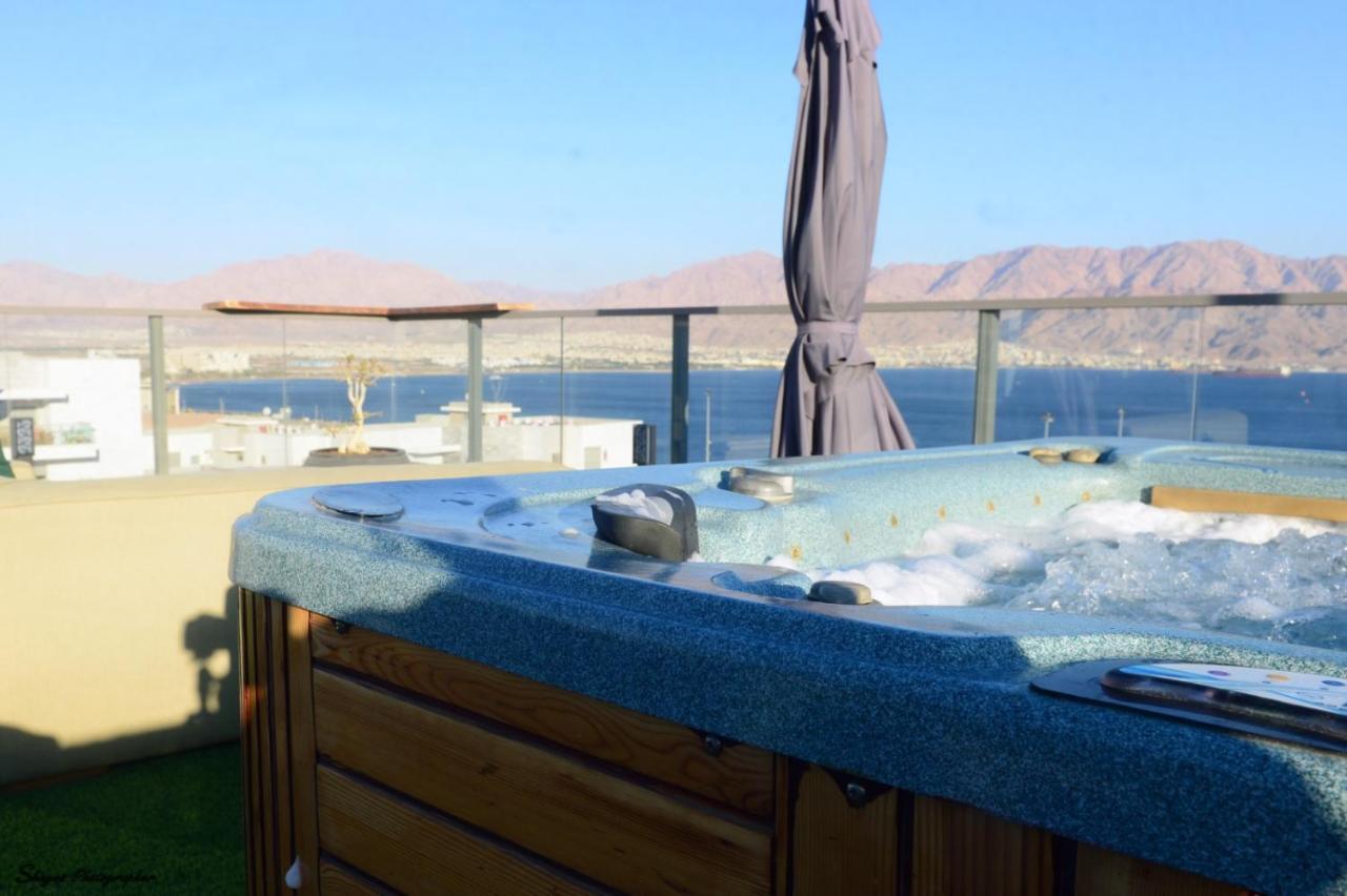 Penthouse Bay View Apartman Eilat Kültér fotó