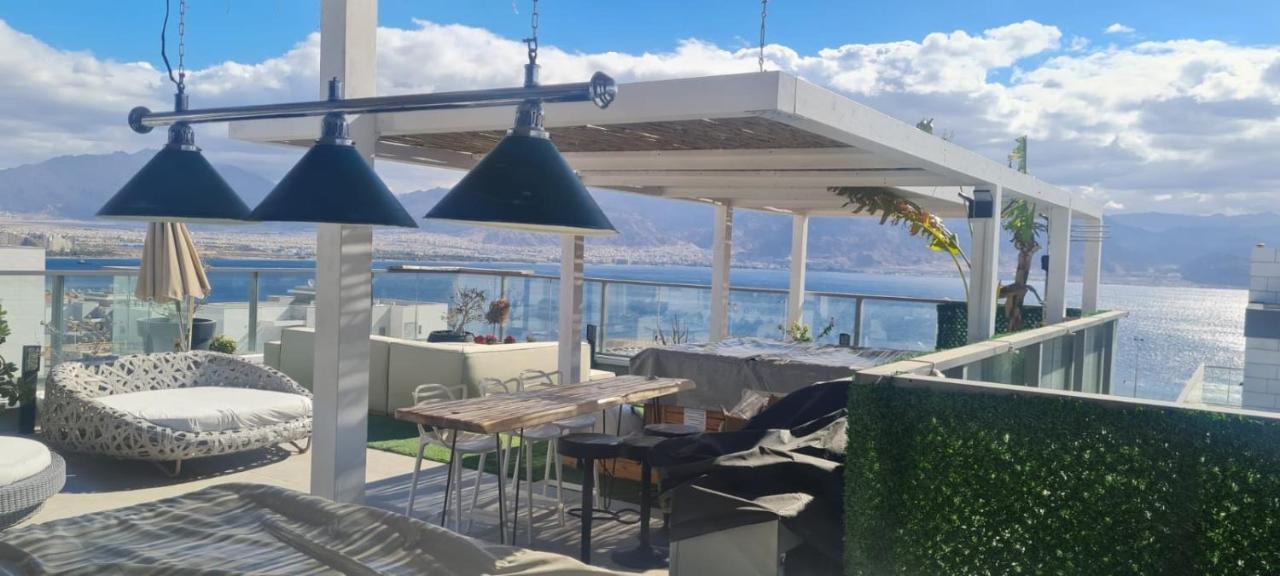 Penthouse Bay View Apartman Eilat Kültér fotó